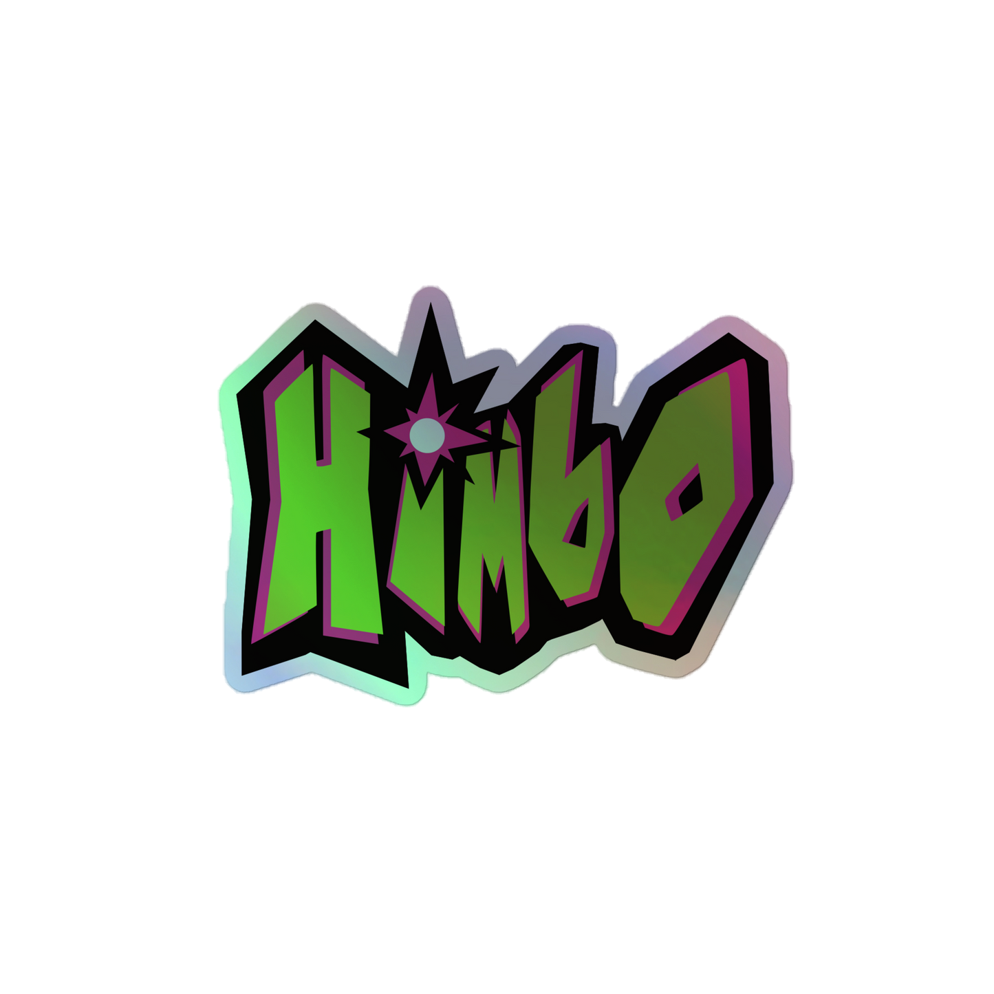 Himbo Holographic Sticker