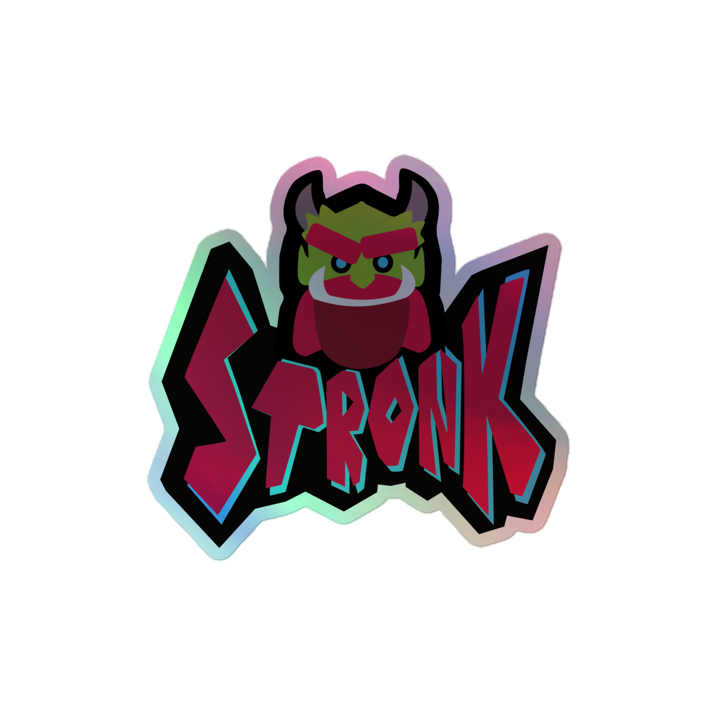 Stronk Holographic Sticker