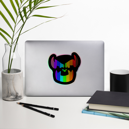 Orc Pride Holographic Stickers