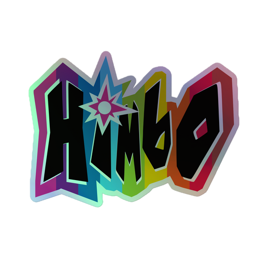 Himbo Pride Holographic Sticker