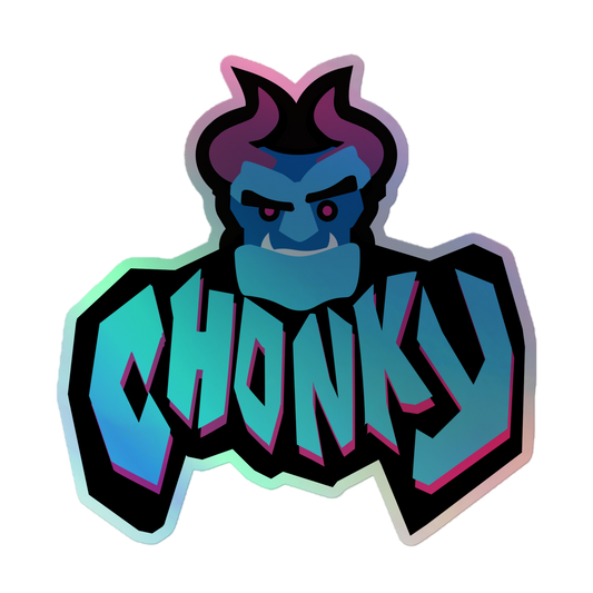 Chonky Holographic Sticker