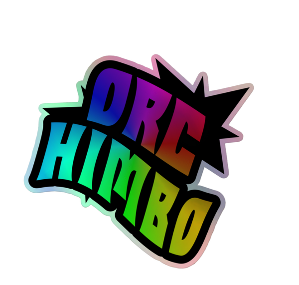 Himbo Holographic Sticker