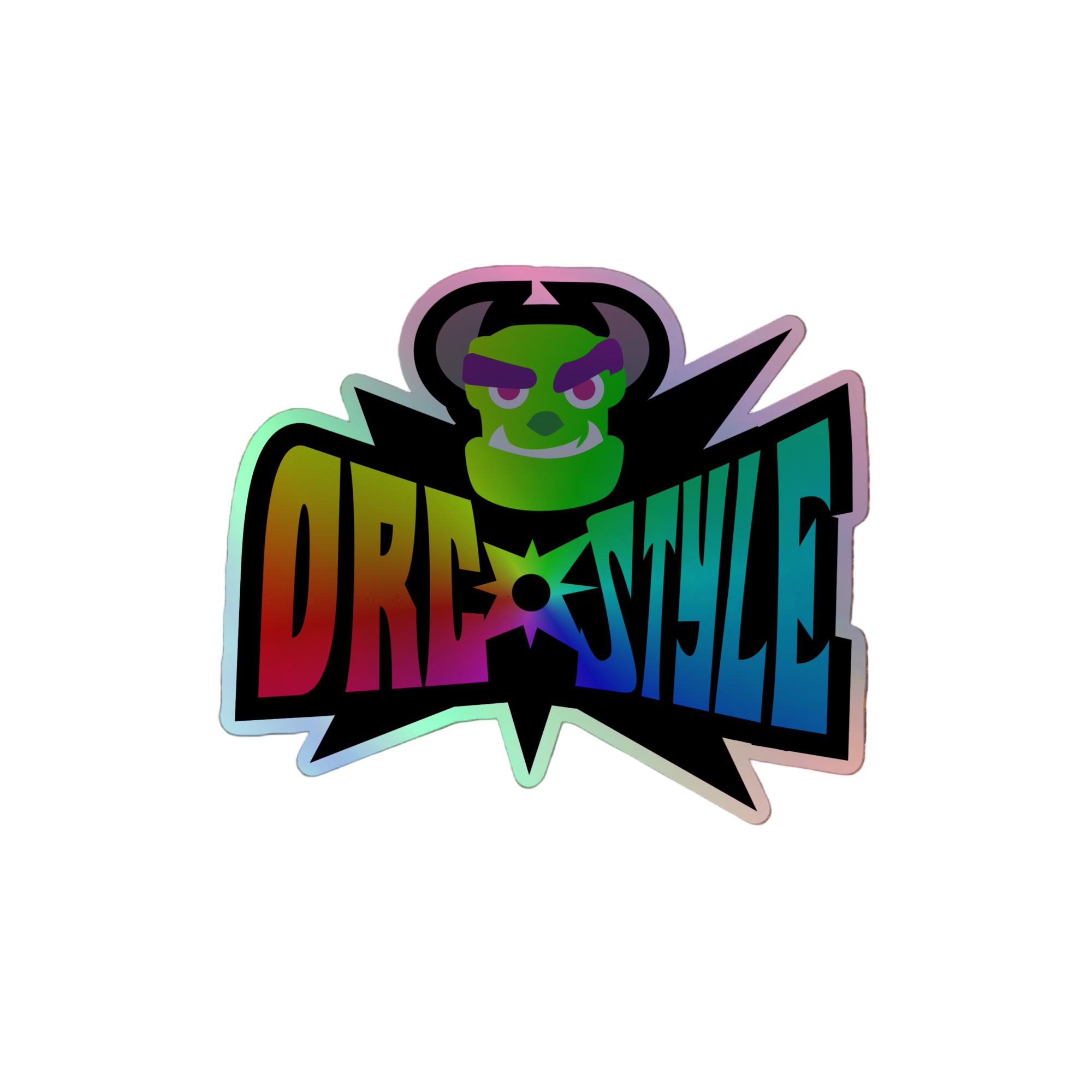 Orc.Style Holographic Sticker – Orc Style