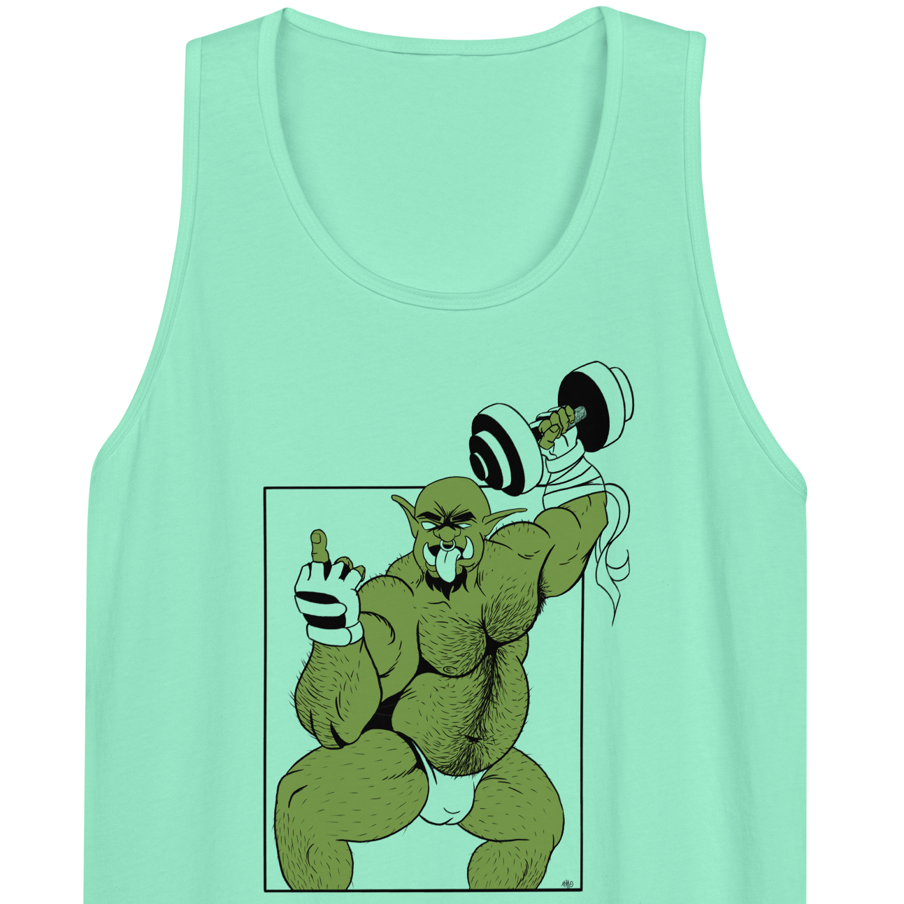 Go Lift Yourself tank