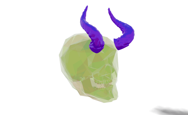 Oatha Magnetic Cosplay Tiefling Horns