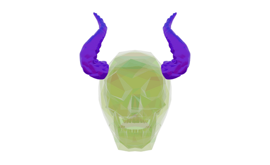 Oatha Magnetic Cosplay Tiefling Horns