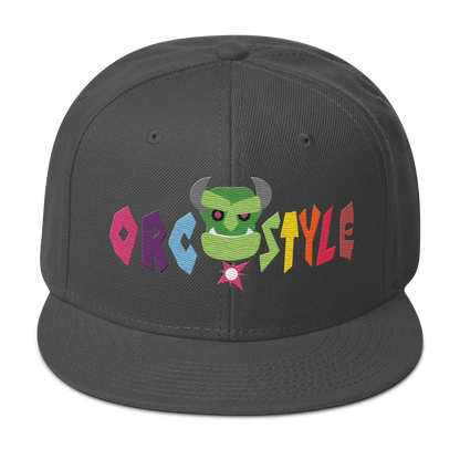 Orc.Style Snapback Hat