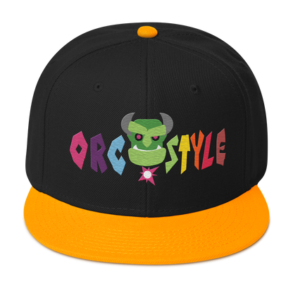 Orc.Style Snapback Hat