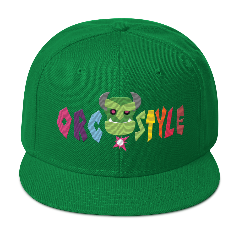 Orc.Style Snapback Hat