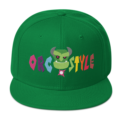 Orc.Style Snapback Hat