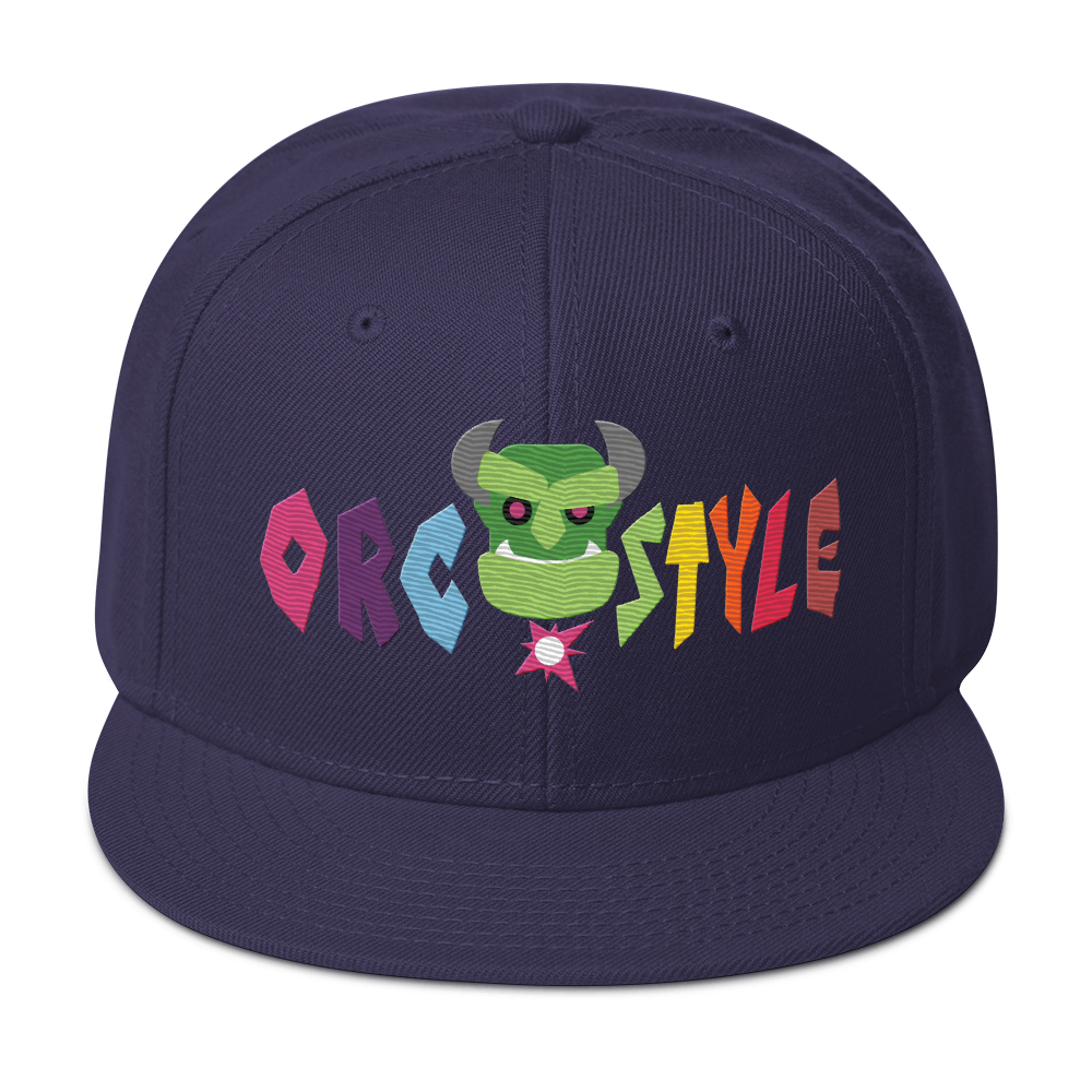 Orc.Style Snapback Hat