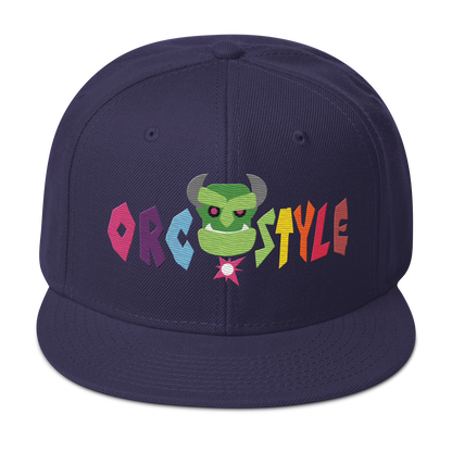 Orc.Style Snapback Hat