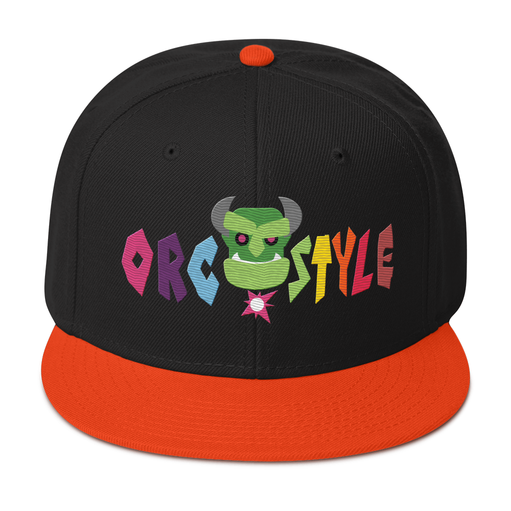 Orc.Style Snapback Hat