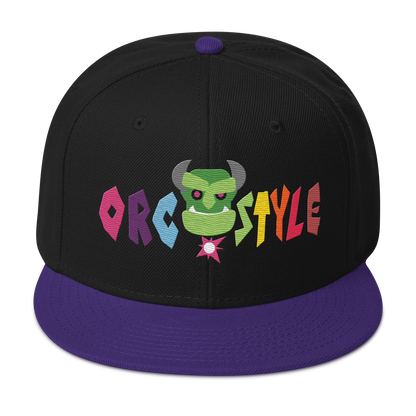 Orc.Style Snapback Hat