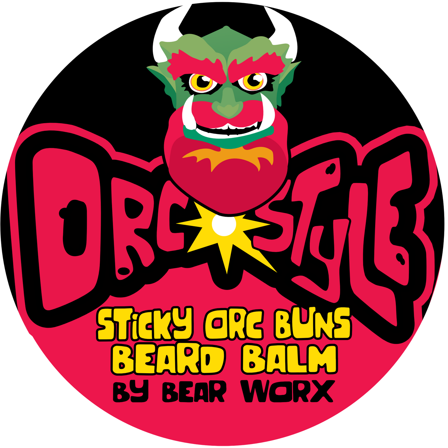 Thwak's Sticky Orc Buns – Beard Balm