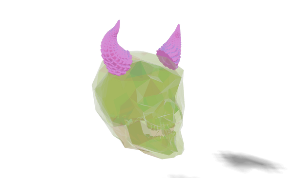 Titanoa Magnetic Cosplay Troll Horns