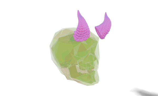 Titanoa Magnetic Cosplay Troll Horns