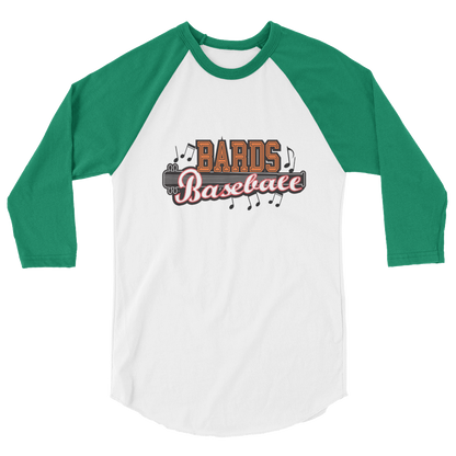 Bards Baseball 3/4 Sleeve Shirt