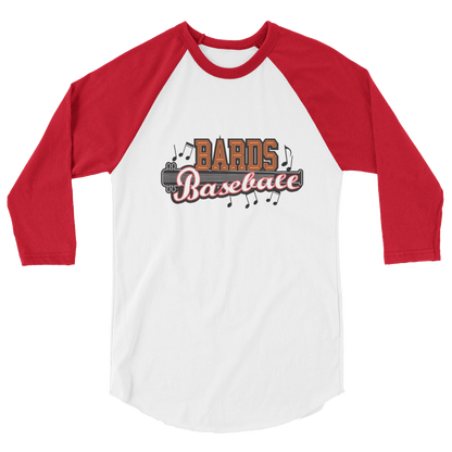 Bards Baseball 3/4 Sleeve Shirt