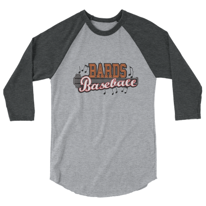 Bards Baseball 3/4 Sleeve Shirt