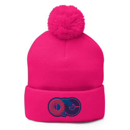 Retro Orc Pom-Pom Tuque/Beanie