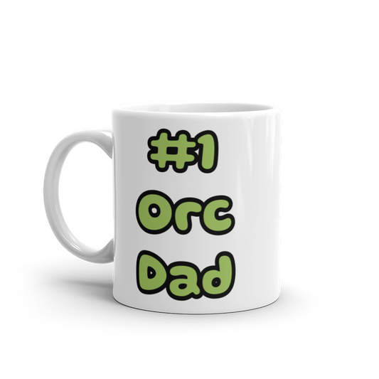 #1 Orc Dad Mug